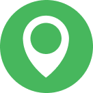 Green location pin icon.