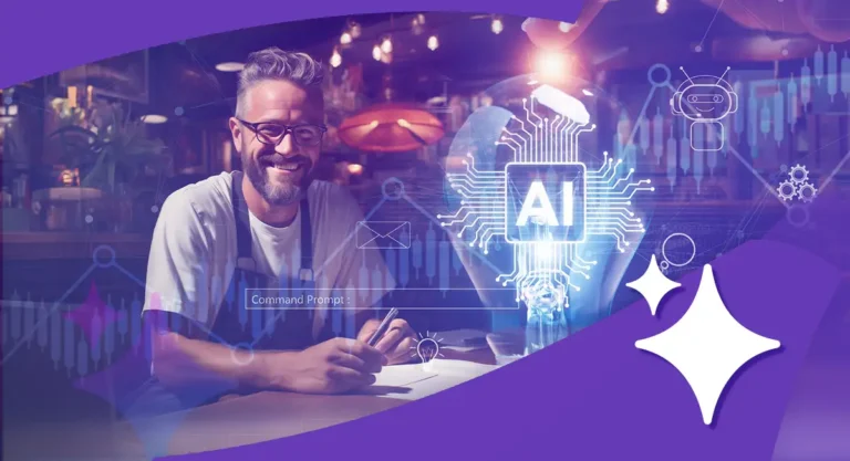 Business owner uses AI to grow his small business.