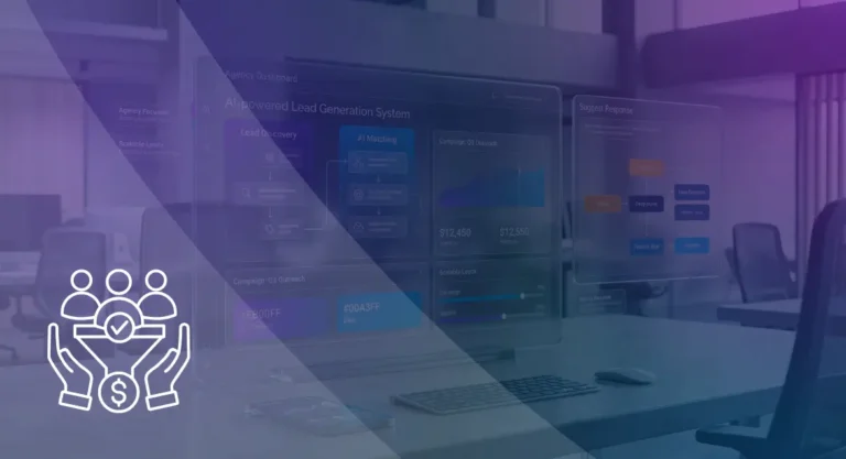Scaling lead generation for marketing agencies using AI instead of manual outreach processes.