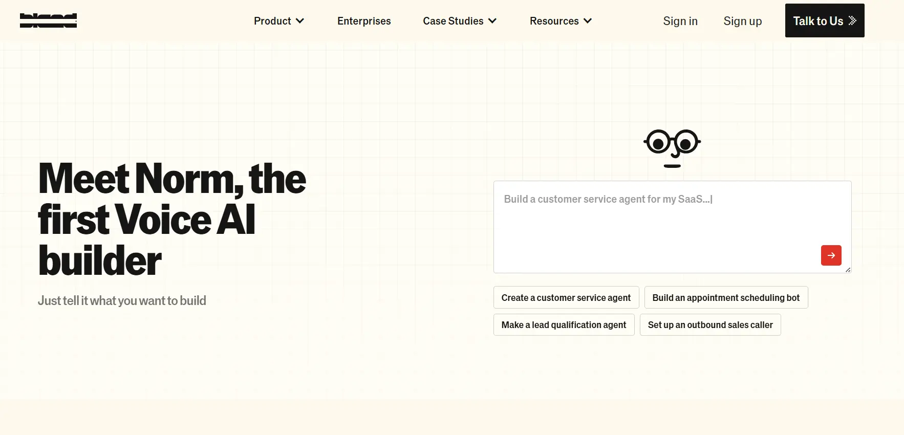 blandai Blandai home page.