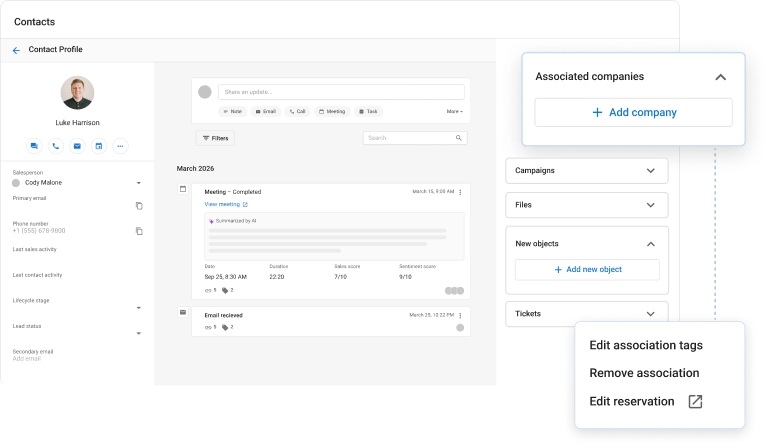Customizable CRM setup tailored for franchise workflows using franchise marketing tools.
