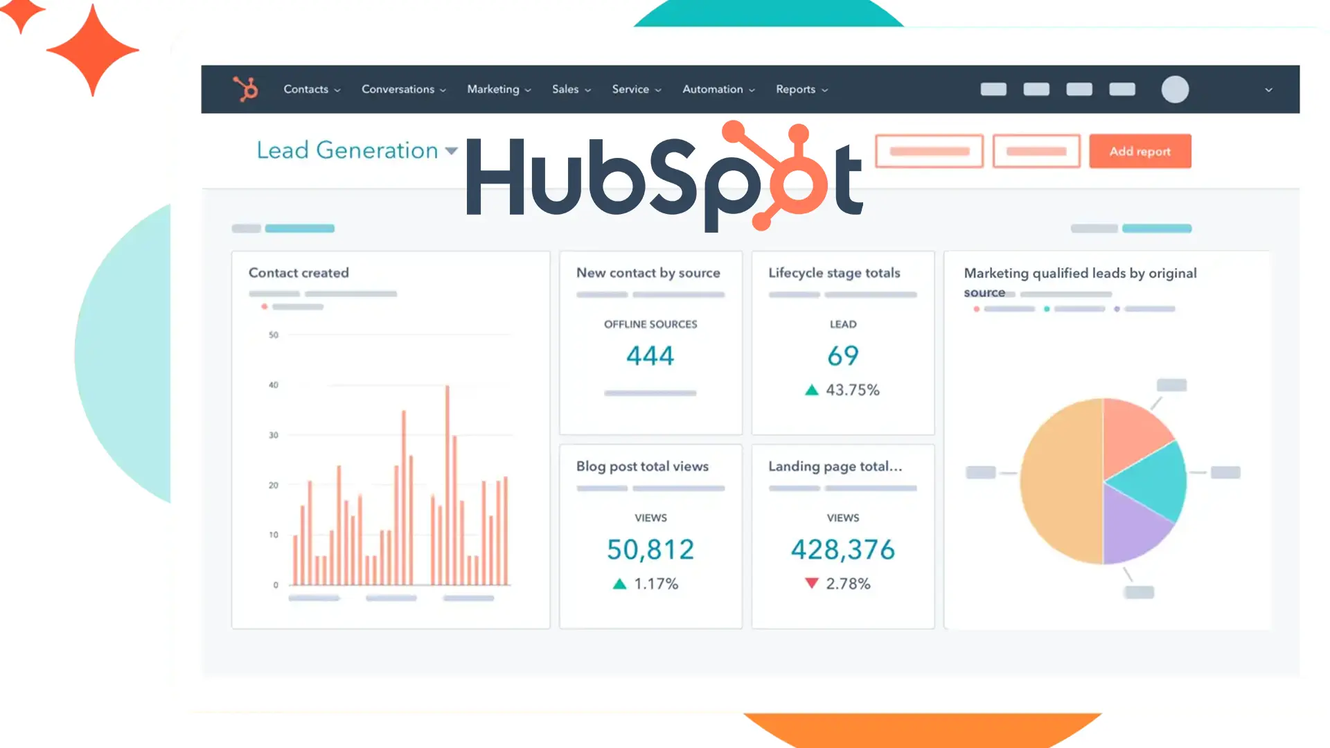 marketing-automation-for-franchises-vendasta 1 Dashboard view showing how marketing automation for franchises tracks lead generation and performance metrics in one place.