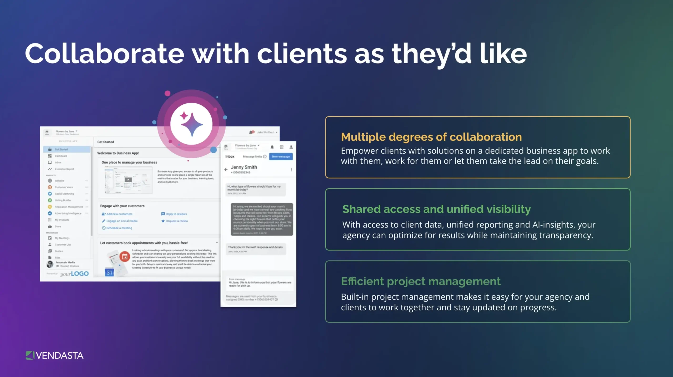 Platform overview demonstrating how AI for resellers handles acquisition, engagement, and conversion seamlessly.