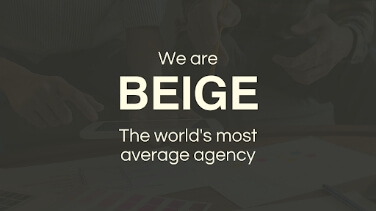 BeigeAgency website screenshot