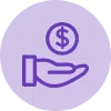 hand under dollar sign<br />
