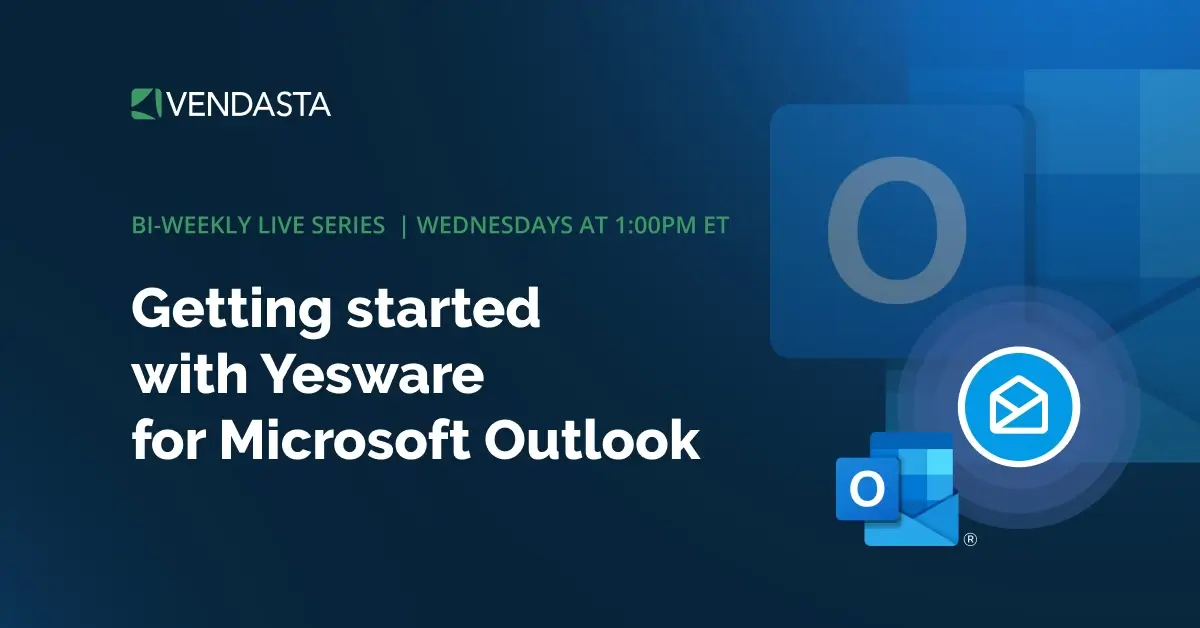 Getting started with Yesware for Microsoft Outlook | Wednesdays @ 1PM ET