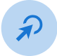 Easy-one-click-set-up mouse click arrow with circle