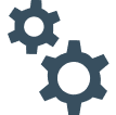 setting cog icons