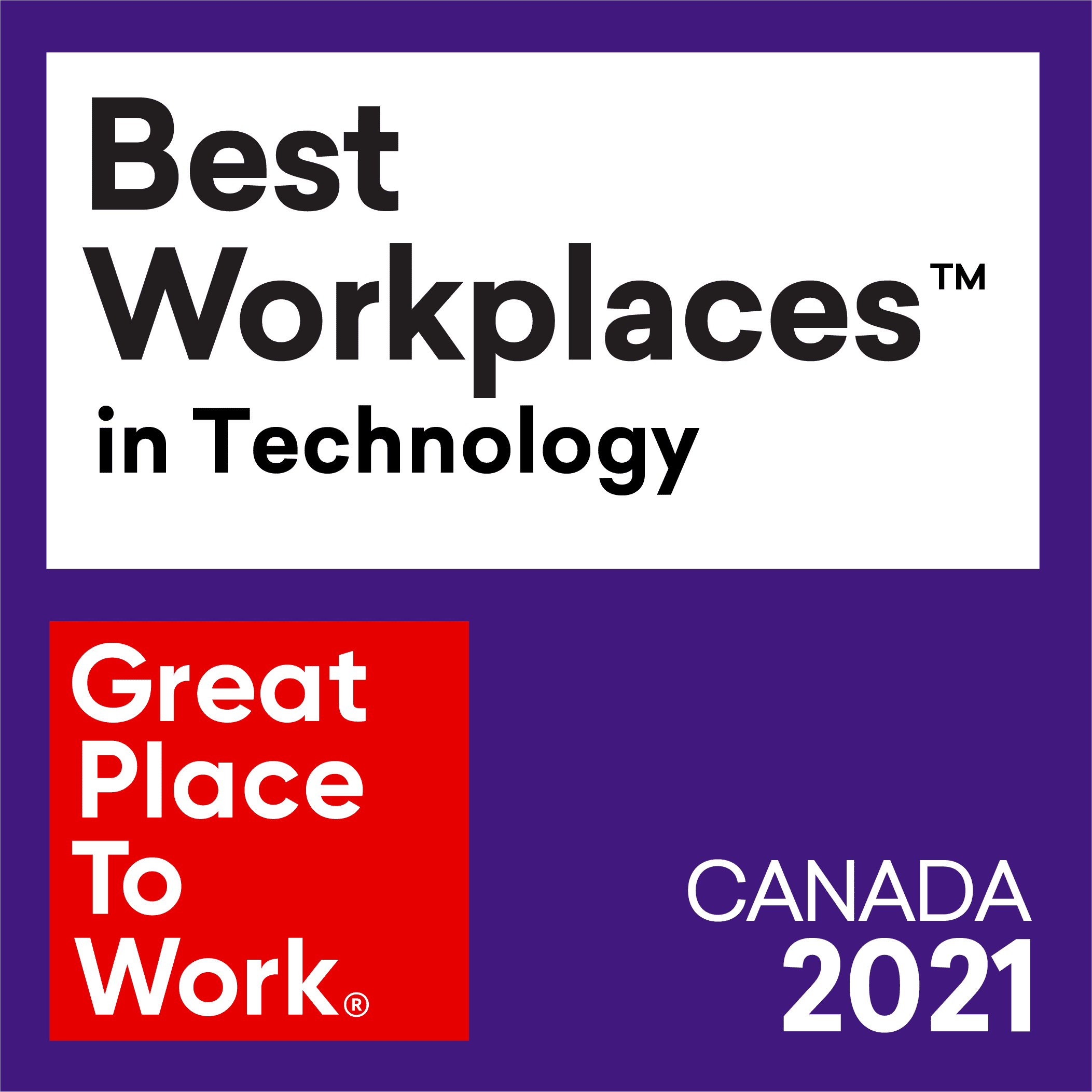 Best Workplaces™ in Technology Best Workplaces™ in Technology