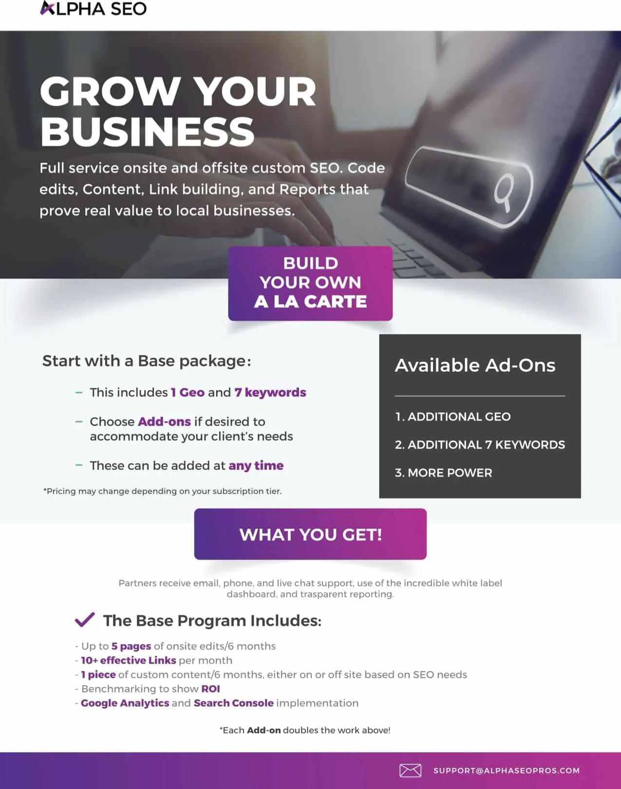 grow your business