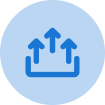 3 arrows pointing up icon