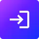 arrow pointing to the right icon