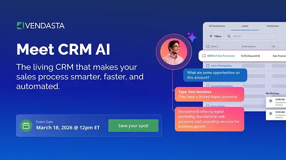 Meet CRM AI — webinar thumbnail
