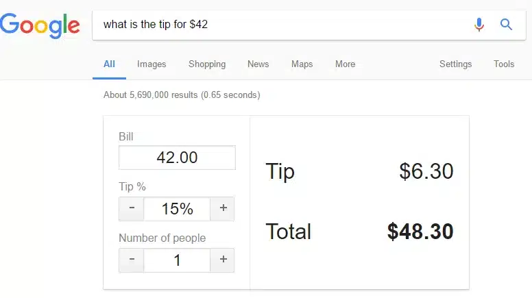 easy tip calculator