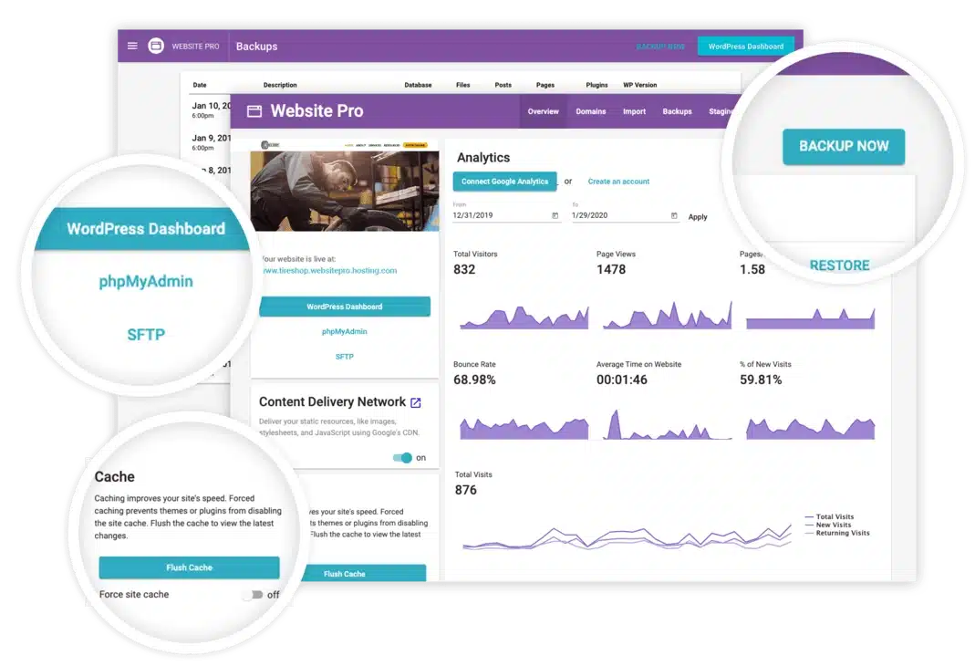 digital marketing integration: Vendasta Website Pro
