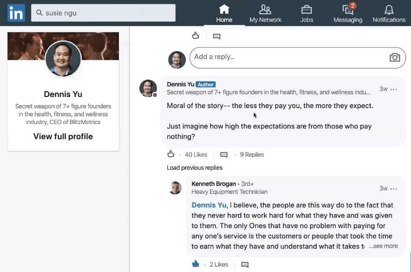 LinkedIn tips